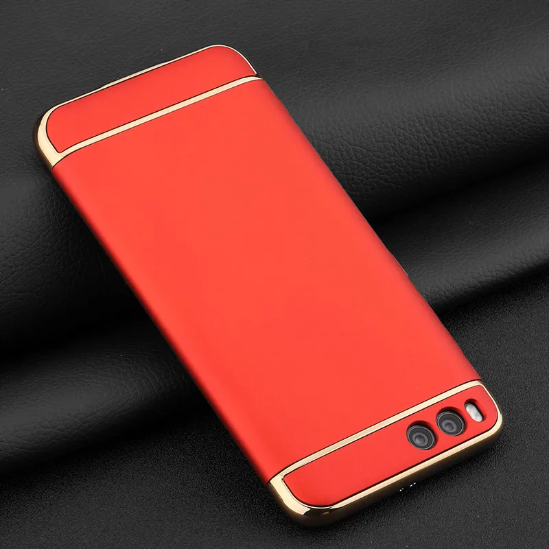 Чехол для xiaomi mi6 с мультипликационным принтом mi 6 MOFi, Роскошный чехол для xiaomi mi 6, задняя крышка 3 в 1, чехол, корпус, синий, золотой, красный, 5,15 дюйма