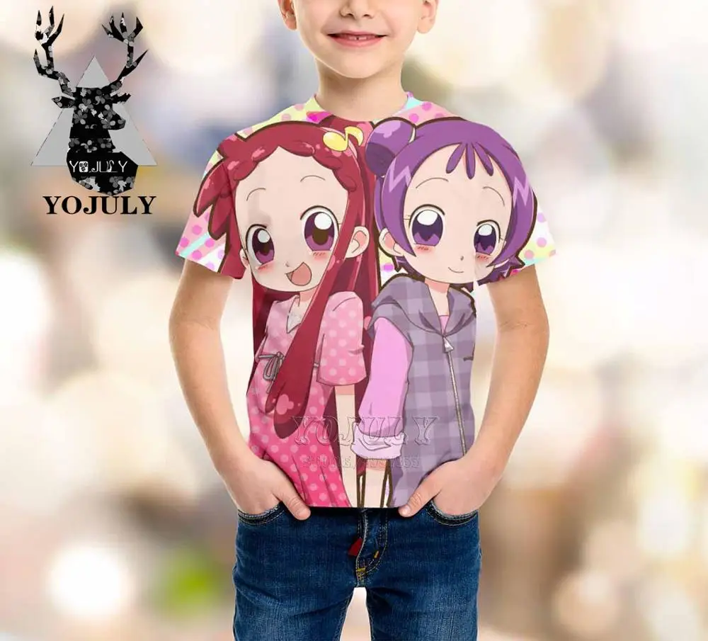 9 YOJULY Witch Doremi harajuku/детская одежда с 3d принтом для маленьких мальчиков и девочек-подростков детская футболка Лидер продаж, модные топы, футболки Modis A321 - Цвет: 9