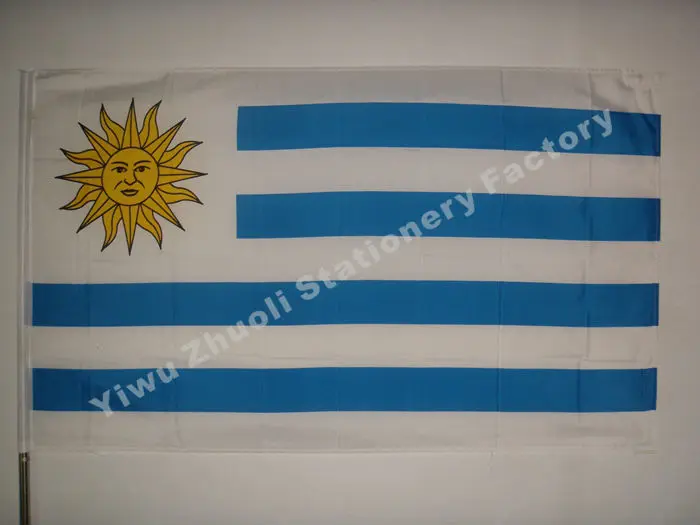 

Uruguay Flag 90x150cm 3x5ft 115g 100D Polyester Double Stitched High Quality Free Shipping 60x90cm 21x14cm Banner
