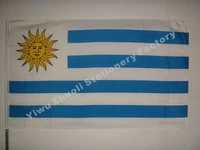 uruguay flag 90x150cm 3x5ft 115g 100d polyester double stitched high quality free shipping 60x90cm 21x14cm banner