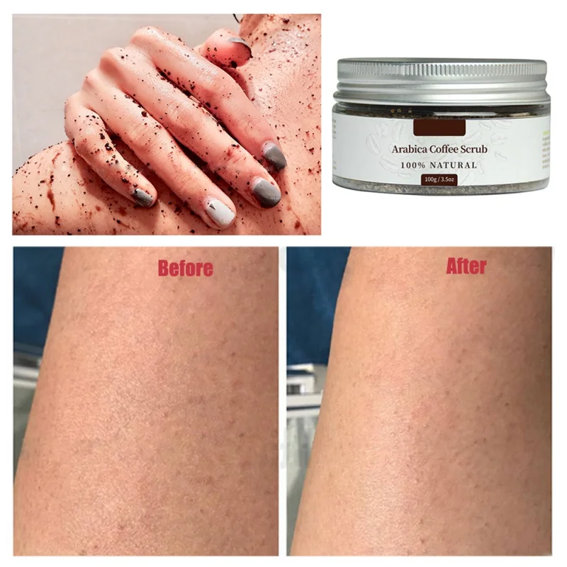 Натуральный кокосовое масло скраб для тела отшелушивающий отбеливающий