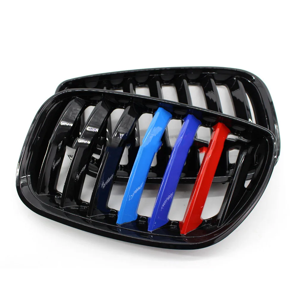 2 шт. передняя решетка радиатора для BMW X5 E53 3 0 4 6 8 2004 2005 2006|bmw x5 grille|bmw frontgrille grill |