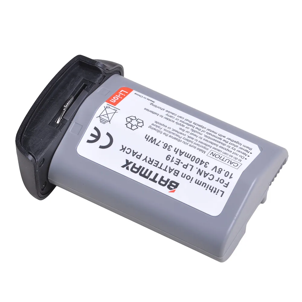 1 шт. аккумулятор 3400 мАч 10 8 В для зеркальных фотокамер Φ 1DX MarK2 Mark3 MARK4 1DS |