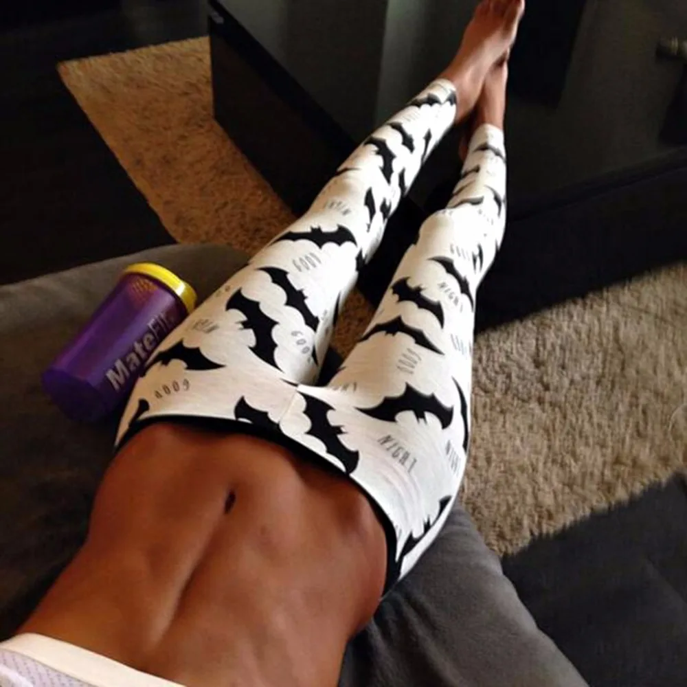 

Digital Prints Leggings Women Fashion Slim Elastic Pants Trousers C63F
