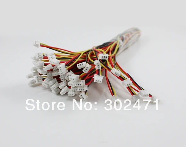 Мини. Micro JST 1 25 мм Φ 3 контактный разъем с проводом x 10 наборов. контакта (1 мм) A|connector