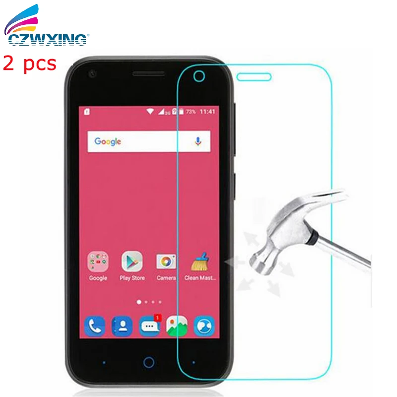 2 шт. Защитная пленка для экрана zte Blade L110 из закаленного стекла L 110 экрана|Защитные