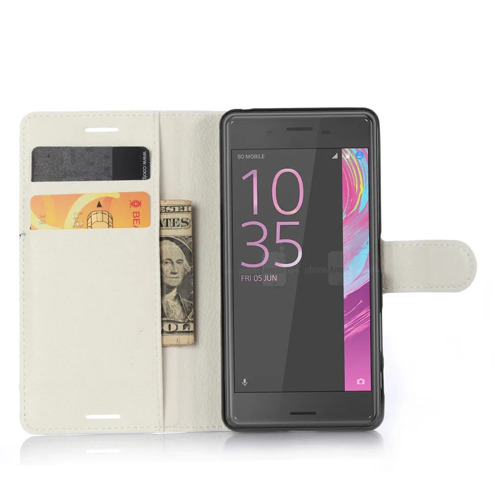 Роскошный флип-чехол для sony Xperia X F5121 Dual F5122, чехол-кошелек для смартфона с подставкой, держатель для карт, чехол для телефона