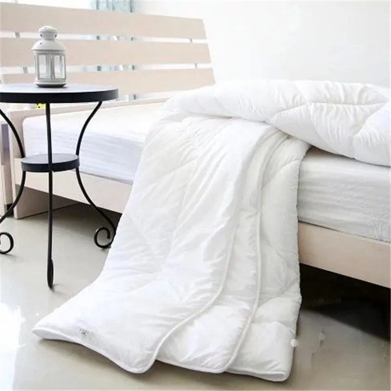 

Весна-осень, теплый телефон, белый однотонный узор, одиночная, королева, полный размер, Королевский размер, мягкий, моющийся, для детей и взрослых