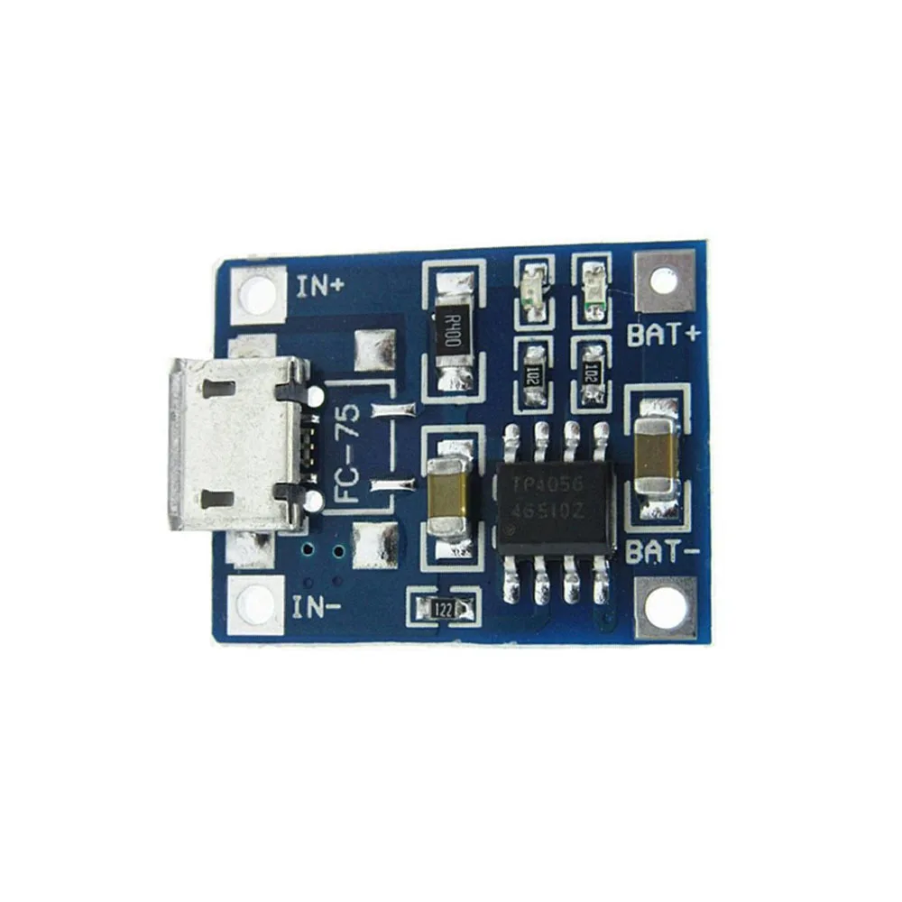 10 шт. TP4056 5В 1A Micro USB 18650 литиевая батарея зарядная плата модуль зарядного