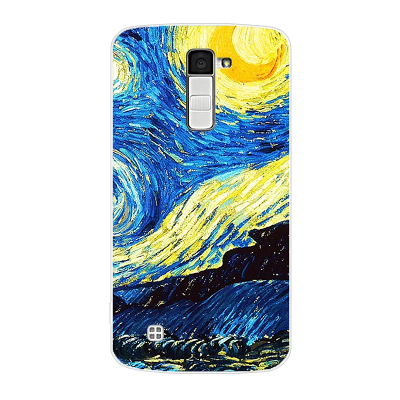 Мягкий ТПУ чехол для телефона LG K10 K 10 LTE K420N K430 K430DS 5 3 дюйма задняя крышка с