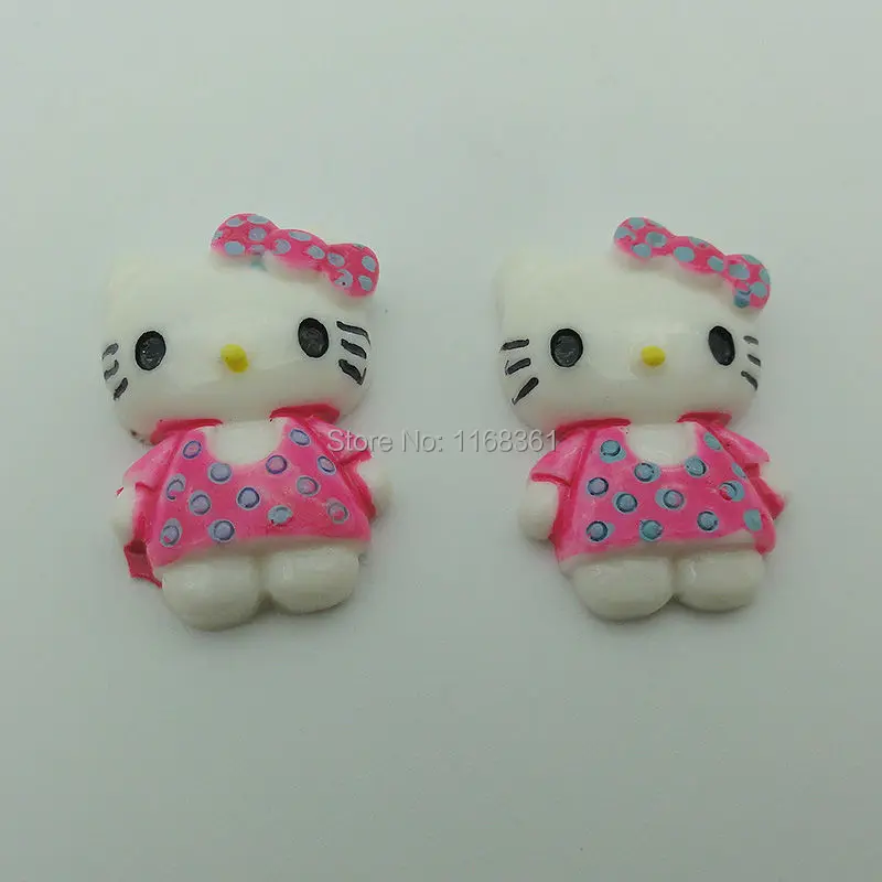 Резиновая плоская задняя стоящая кошечка кошки 27 мм украшения для скрапбукинга