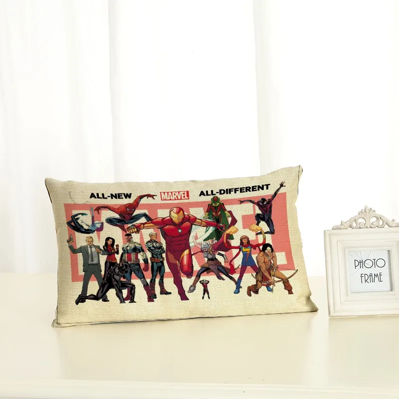 Персонализированные Чехлы для подушек Super Hero модный креативный домашний декор