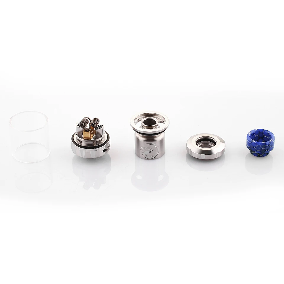 Оригинальные электронные сигареты Hellvape Rebirth RTA бак 25 мм диаметр 2 мл/5 мл 510 нить