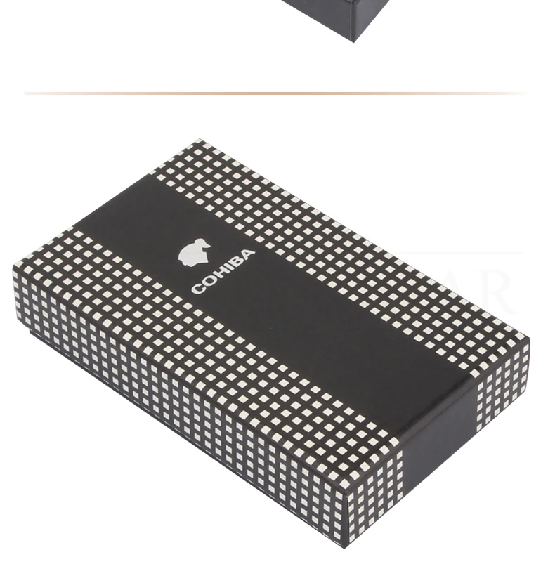 COHIBA Gadgets 2 Fire Flame Jet фонарь Зажигалка для сигар многоразовые ветрозащитные газовые зажигалки с бутаном с сигары удар подарочная коробка