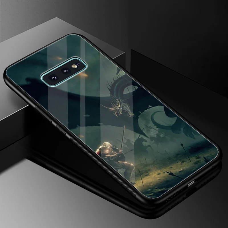 Glass Soft Lord Of The Rings Hobbit Gandalf Case Cover for Samsung Galaxy S7 Edge S8 S9 Plus S10 Note 8 9 | Мобильные телефоны и