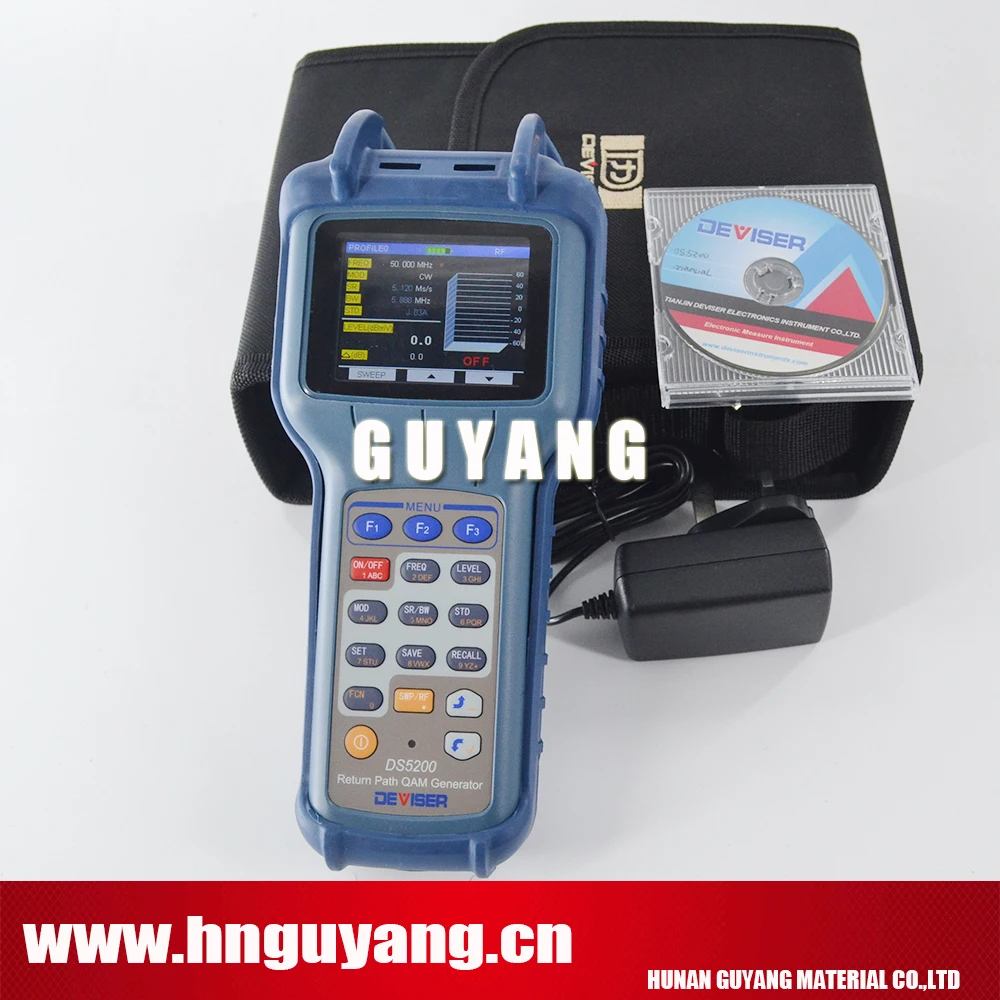 Генератор сигналов обратного пути Deviser DS5200 QAM QPSK TV|generator|generator signal |