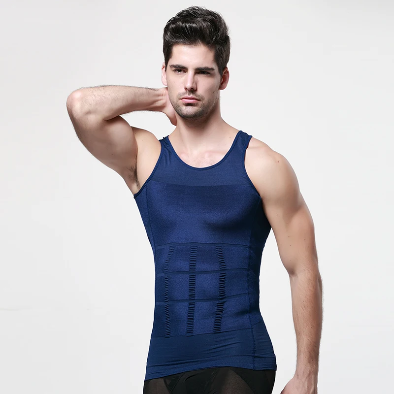 Мужские утягивающие майки Abdo бесшовные майки|tank top|top tanktight vest |