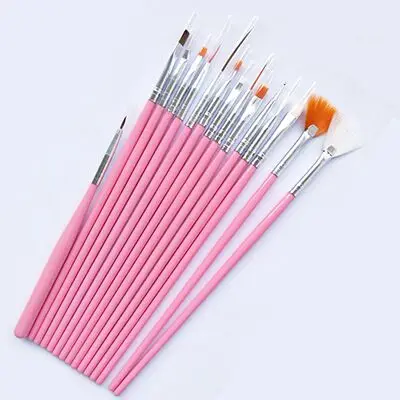 15p nail art brush 3 Francheska креативный рисунок проволоки ногтей гель точка к линии живопись гель лак вытягивание паук ногтей художественный Гель-лак для ногтей - Цвет: 15p nail art brush 3