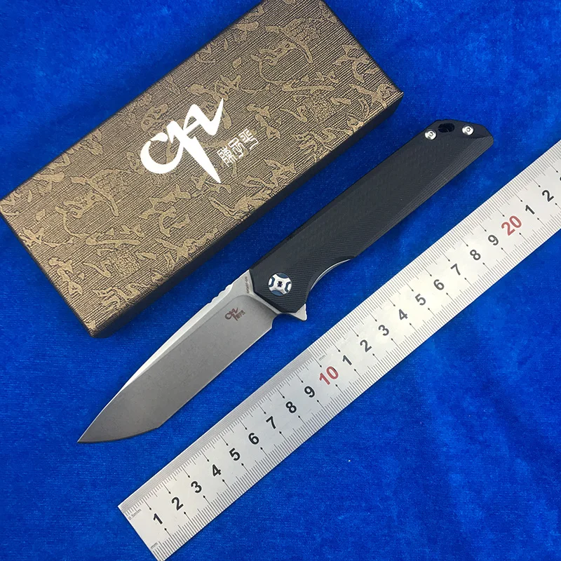 CH 3507 Флиппер складной нож D2 лезвие подшипниковый подшипник G10+ стальная ручка Открытый Кемпинг фрукты нож, инструмент для повседневного использования