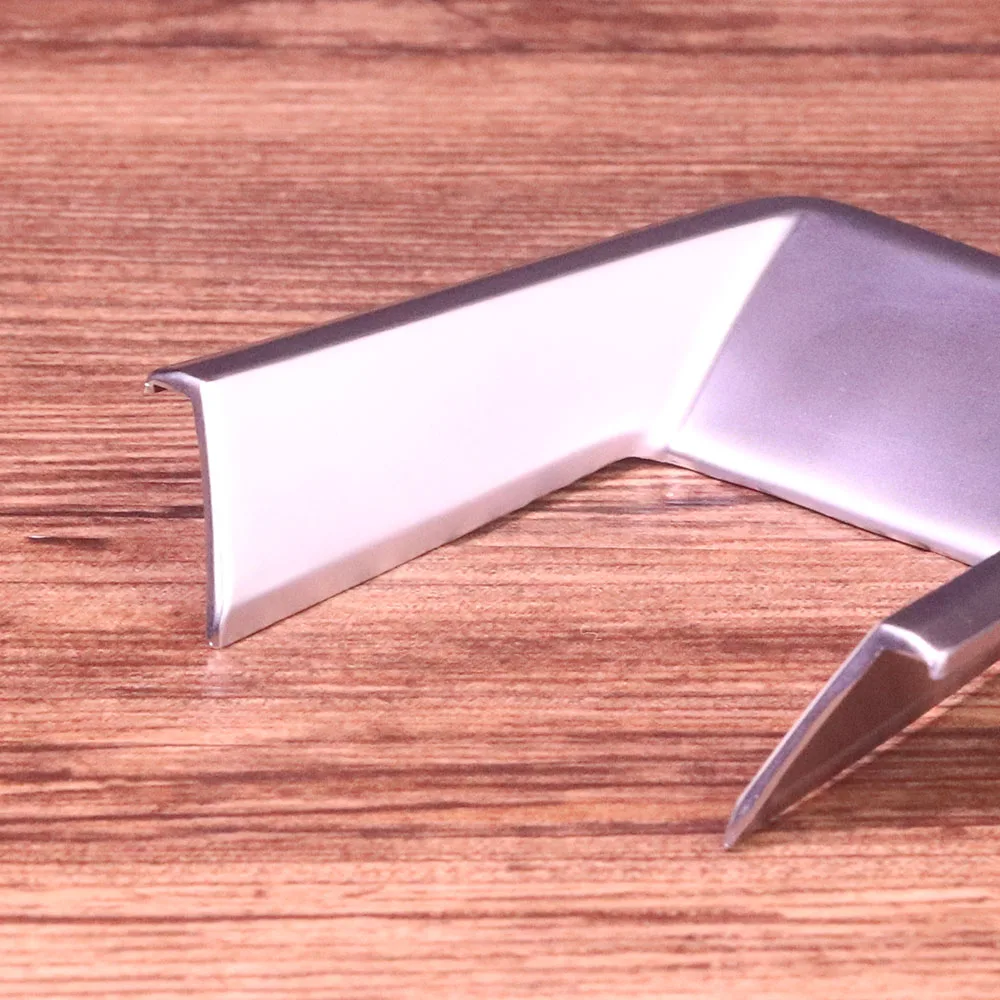 Чехол на руль из АБС пластика серебристого цвета с блестками отделка рамы