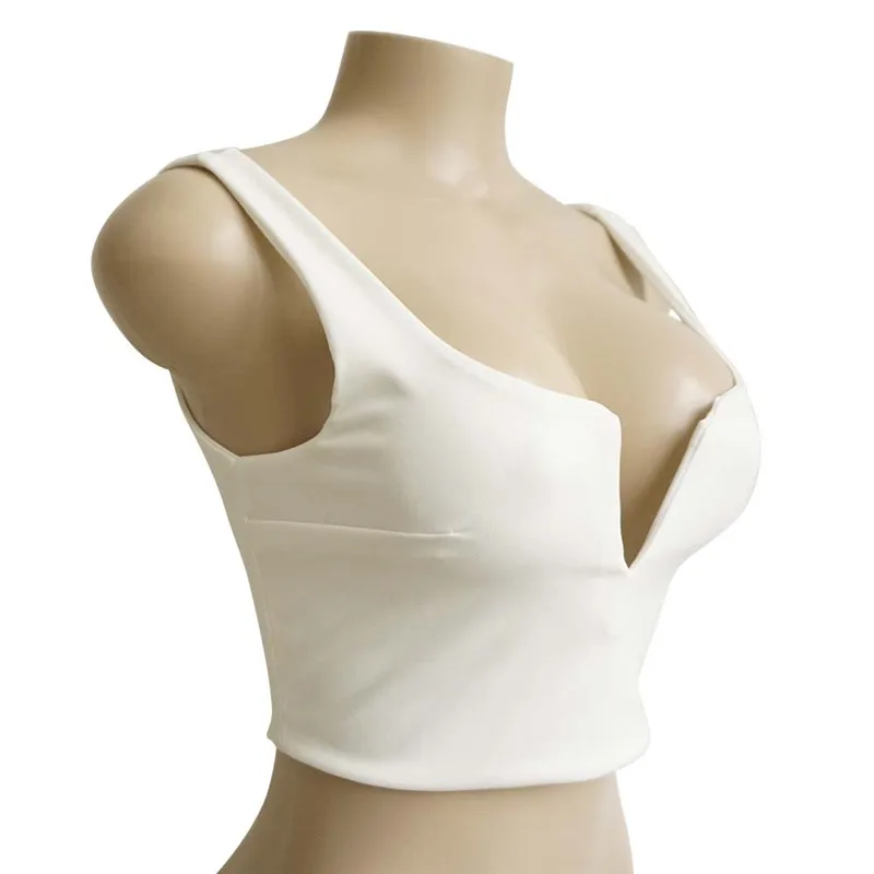 Articat, черный сексуальный летний укороченный топ с v-образным вырезом, женский тонкий короткий топ без рукавов, топ на бретельках, эластичные Повседневные Вечерние укороченные футболки на бретельках