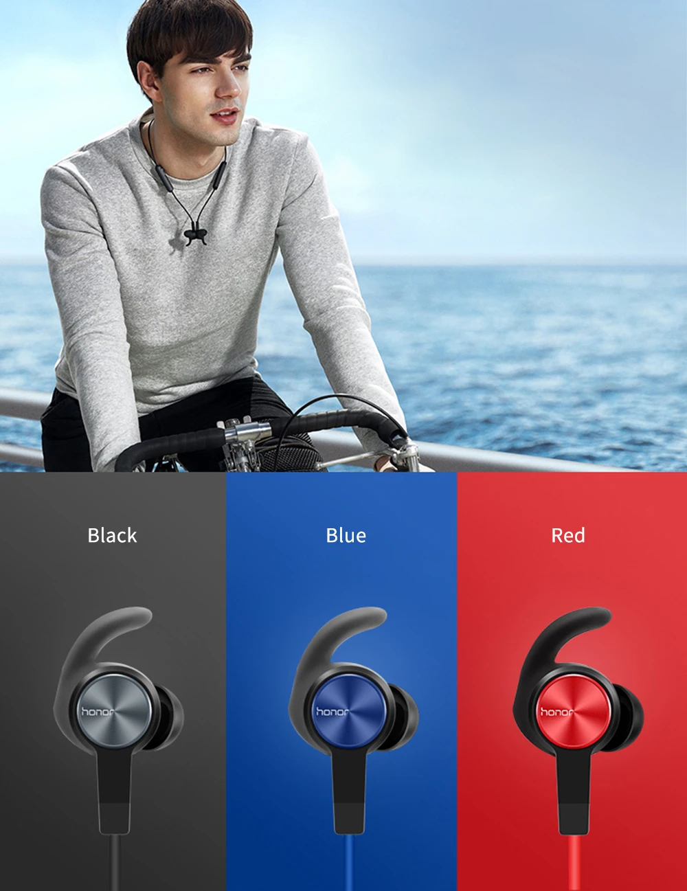 Huawei Honor xsport AM61 наушники Bluetooth беспроводное соединение с микрофоном В Ухо Стиль зарядки легко гарнитура для iOS Android