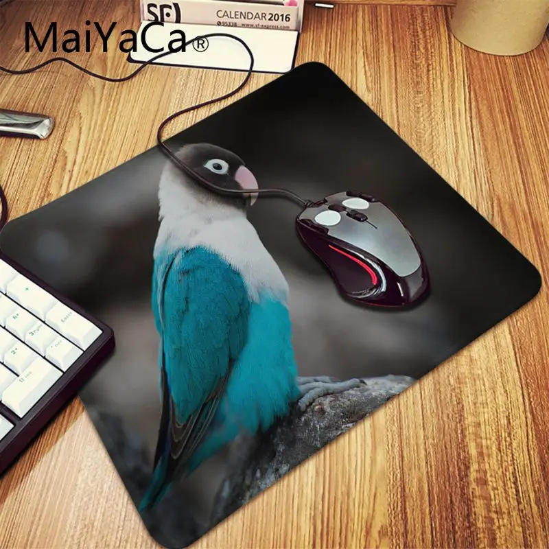 MaiYaCa высокое качество красочные Pajaros прочный резиновый коврик для мыши Коврик