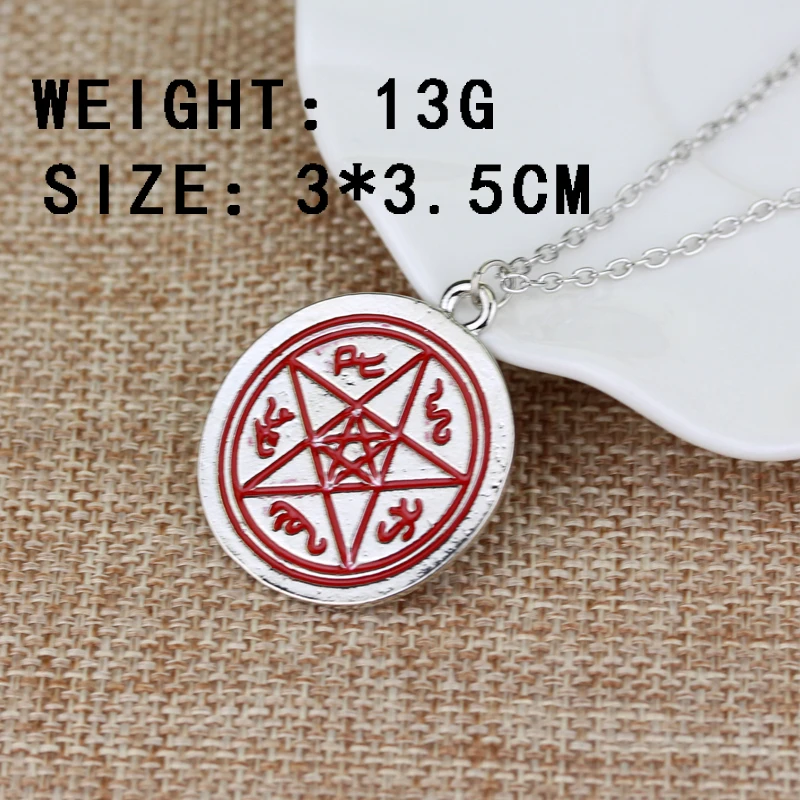 

Super Natural Pentagon Neckalce for Women Men Pendant Choker Jewellery Necklaces for Teen Girls