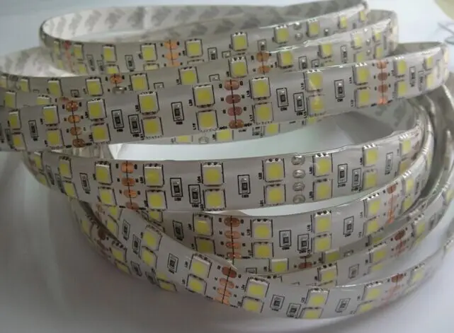 Акция! 5 м 600 светодиодов двухрядные 120led/M 5050 Светодиодные полосы света