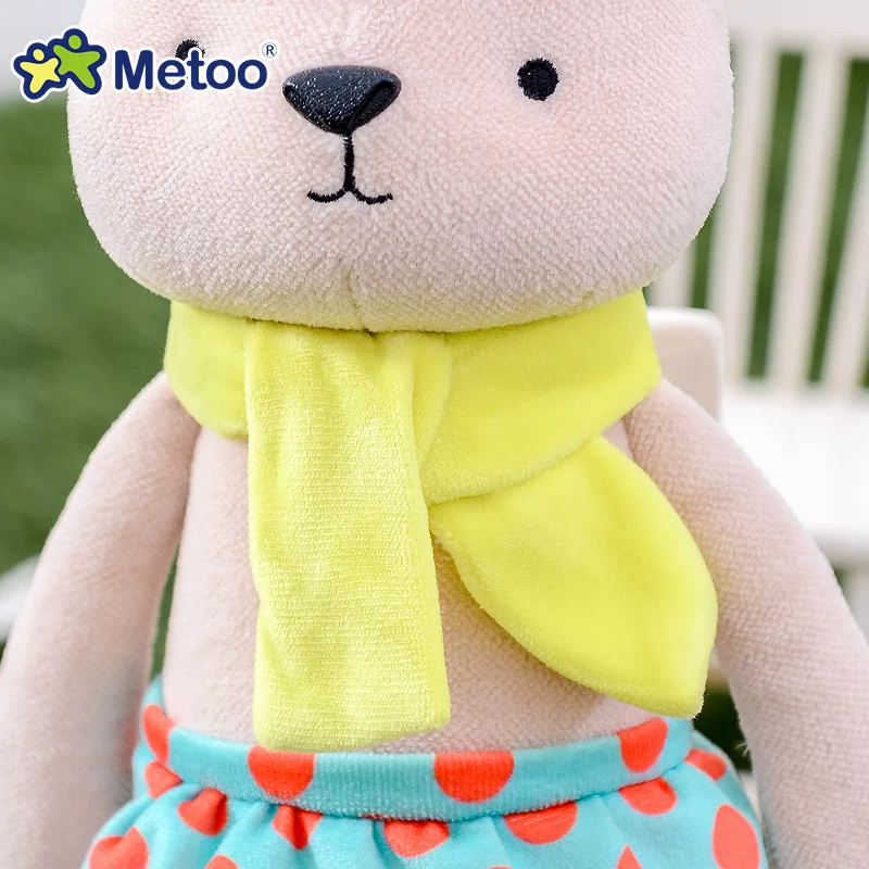 Newest Metoo Doll Cute Cartoon Girls Baby Soft Plush Rabbit Stuffed Toys Kawaii Animals For Kid Children Christmas Birthday Gift | Игрушки и