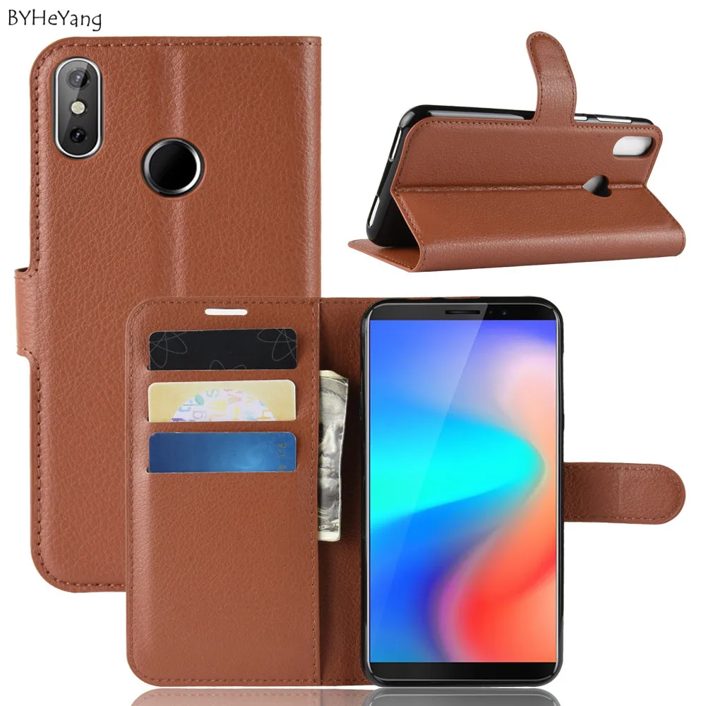 BYHeYang для Cubot J3 Pro Чехол J3Pro чехол Роскошный кошелек Обложка на заднюю панель из
