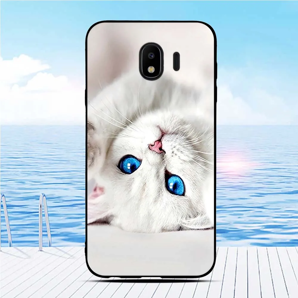 1 Чехол для телефона samsung Galaxy J4 чехол из мягкого ТПУ для samsung Galaxy J4 J400 милый чехол для задней панели 5," чехол бампер - Цвет: 1