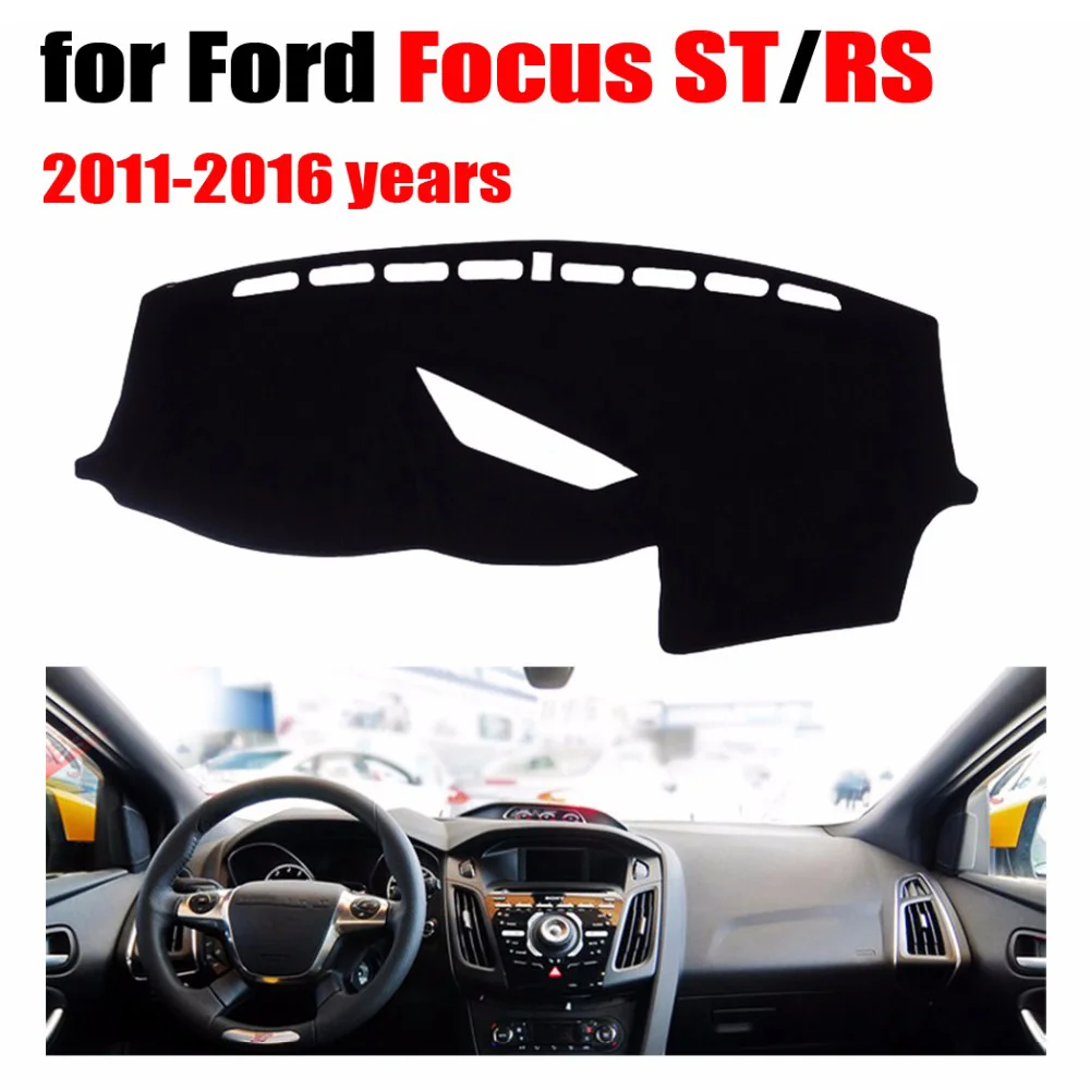 Автомобильные чехлы RKAC для приборной панели коврик Ford Focus ST / RS 2011-2016