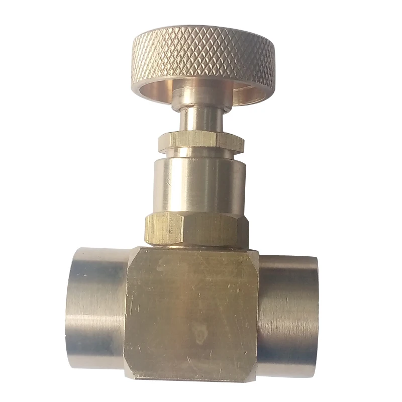 

G(bspp) 3/8 "женский медный игольчатый клапан 1000 WOG, NV5-G3/8
