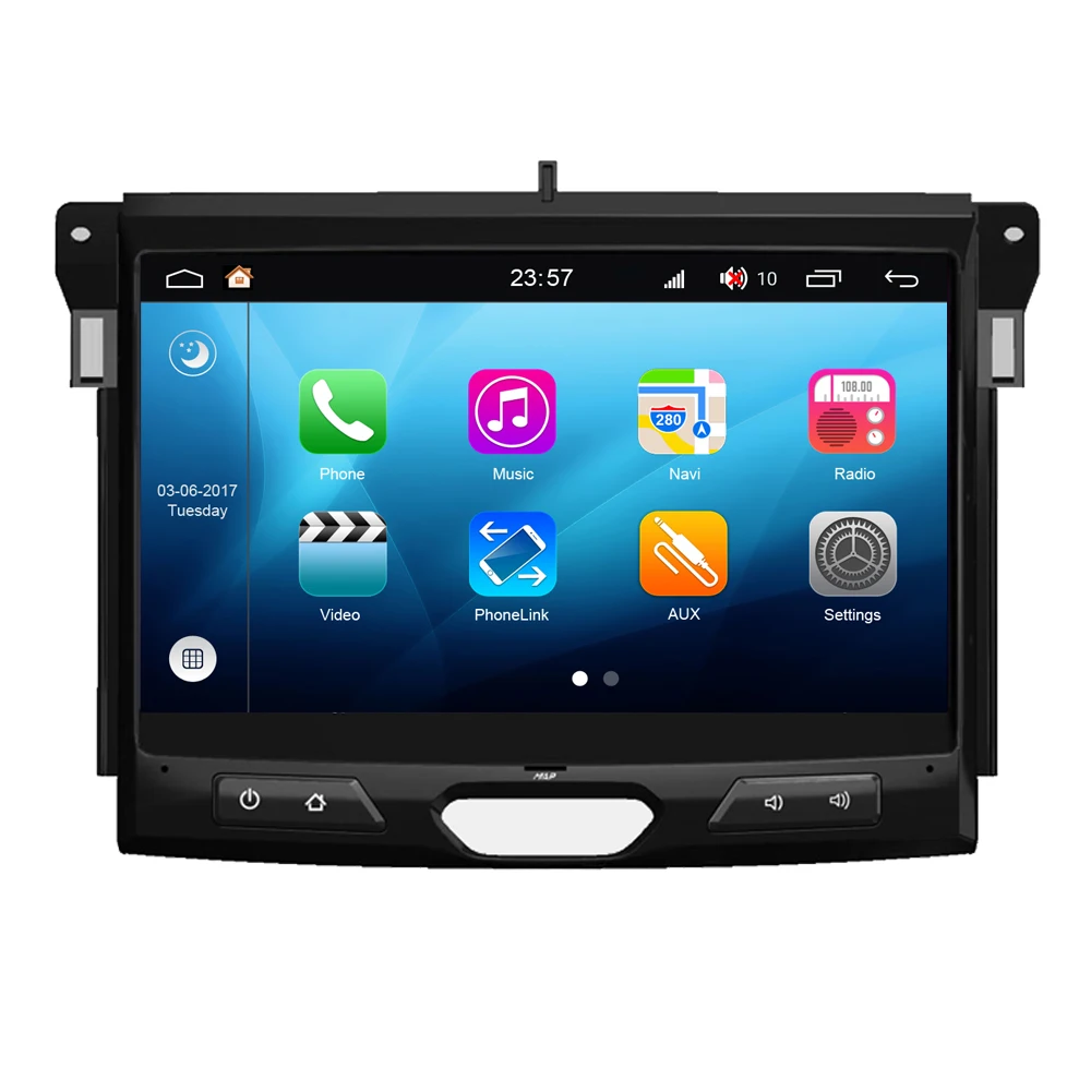 Roverone S200 Android 8,0 автомобильный мультимедийный плеер для Ford Ranger Everest Авто DVD Радио Стерео gps навигации