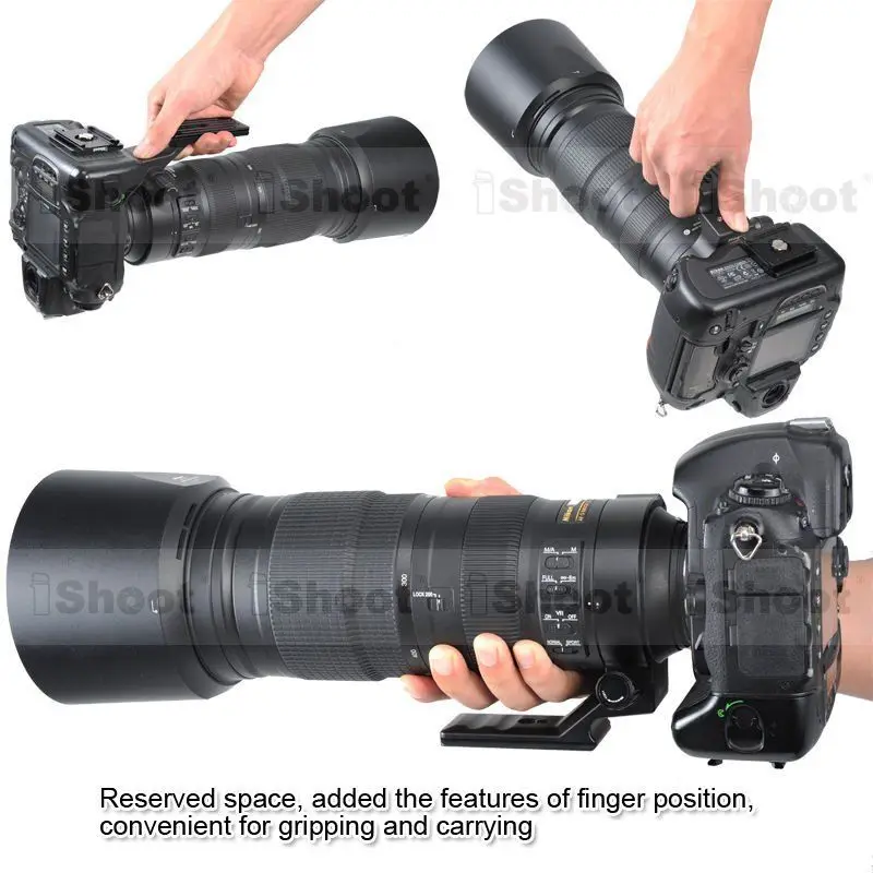 Объектив воротник поддержка штатива крепление кольцо с быстроразъемной