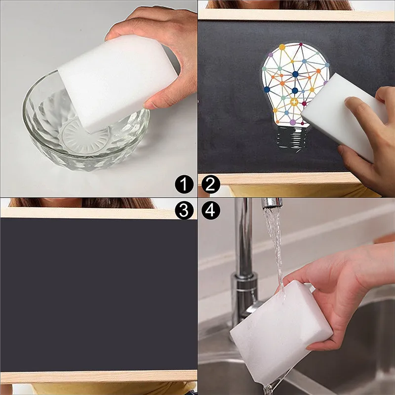 50 шт в наборе волшебная губка меламина вспененное чистящее форме ластика Кухня