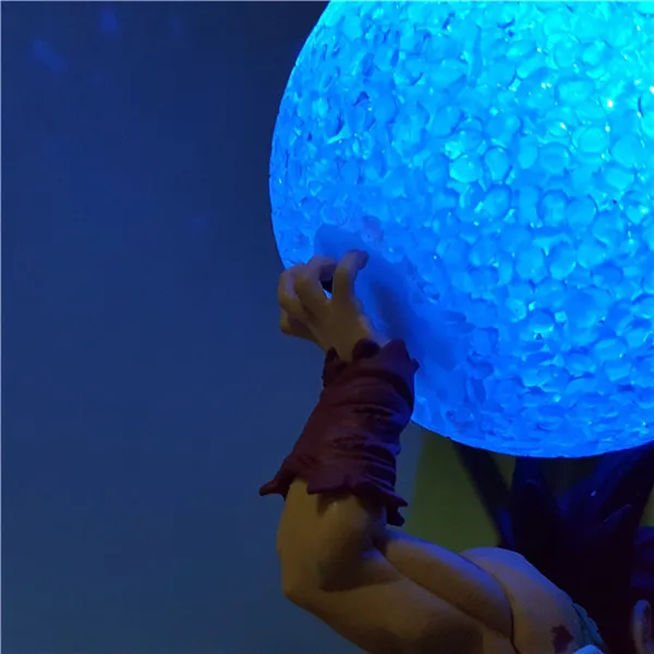 Dragon Ball Z Burdock Супер Saiyan Led Light Dragon Ball Супер Goku Brother ПВХ фигурки аниме, модели игрушки