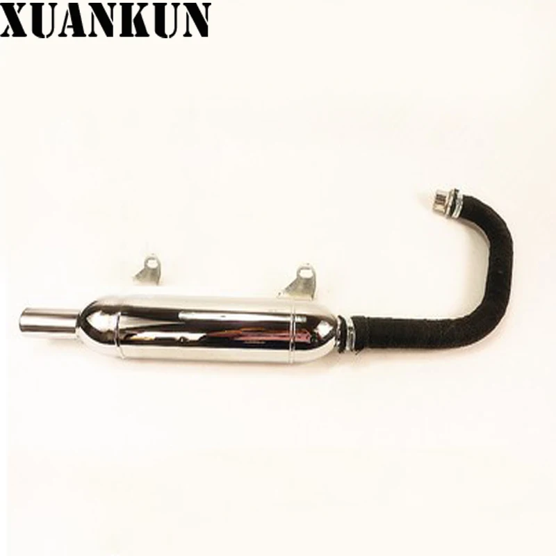 Xuankun мотоциклетные Запчасти cg125 изменение выхлопной