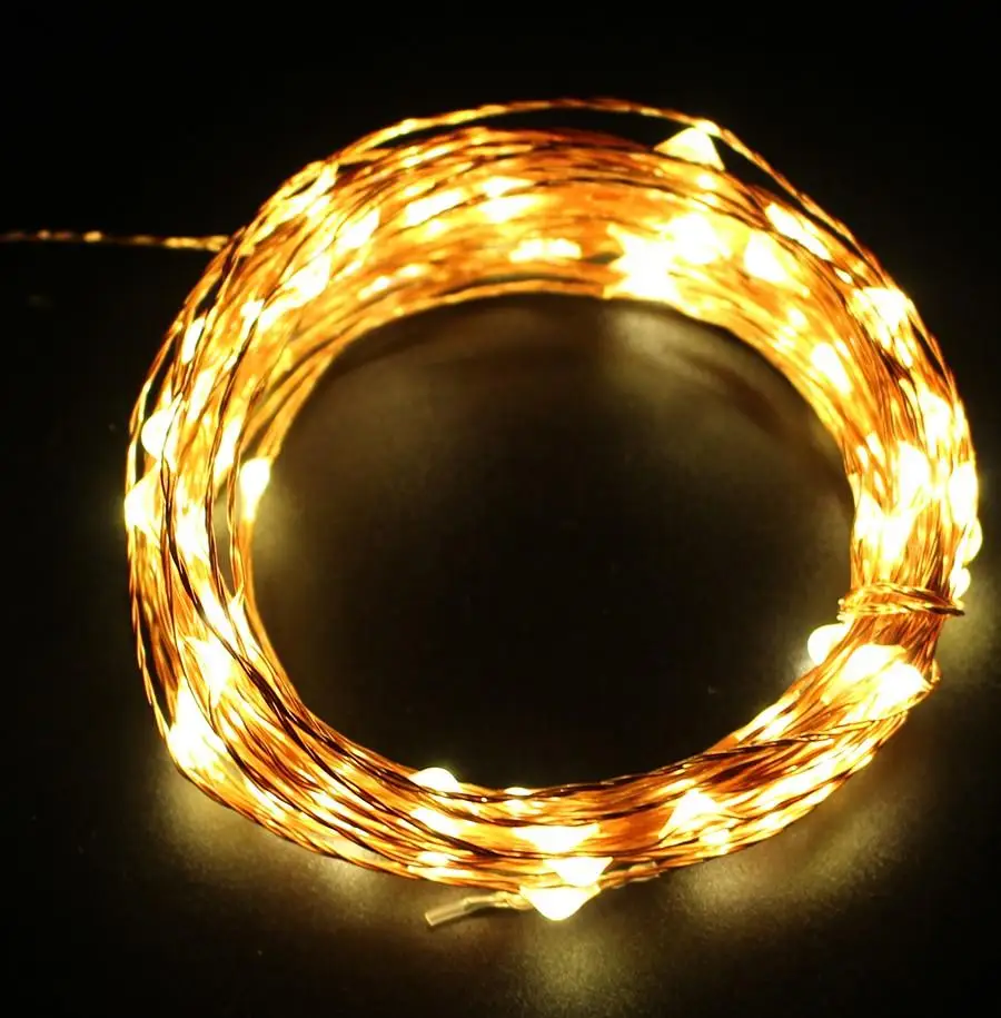 

Led String Starry Lights 10m 100 LEDs Copper Wire Fairy Lights for indoor and Outdoor,Gardens,Homes,Christmas,Party,Wedding