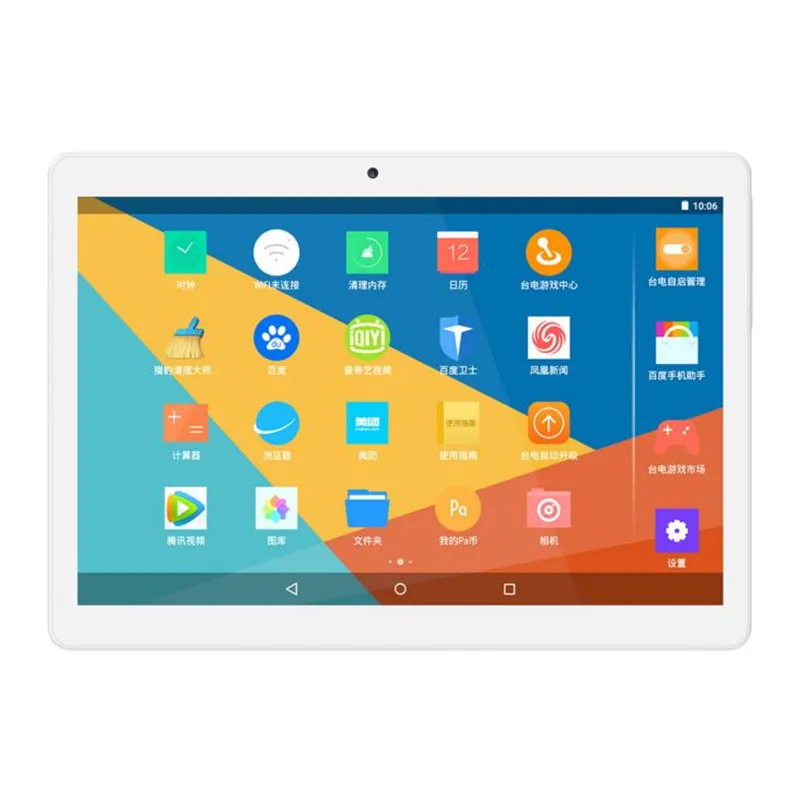 10.1 Дюймов Android Tablet PC Tab Pad 4 ГБ RAM 32 ROM Quad Core Магазине Play Bluetooth GPS 3 Г Телефонный Звонок