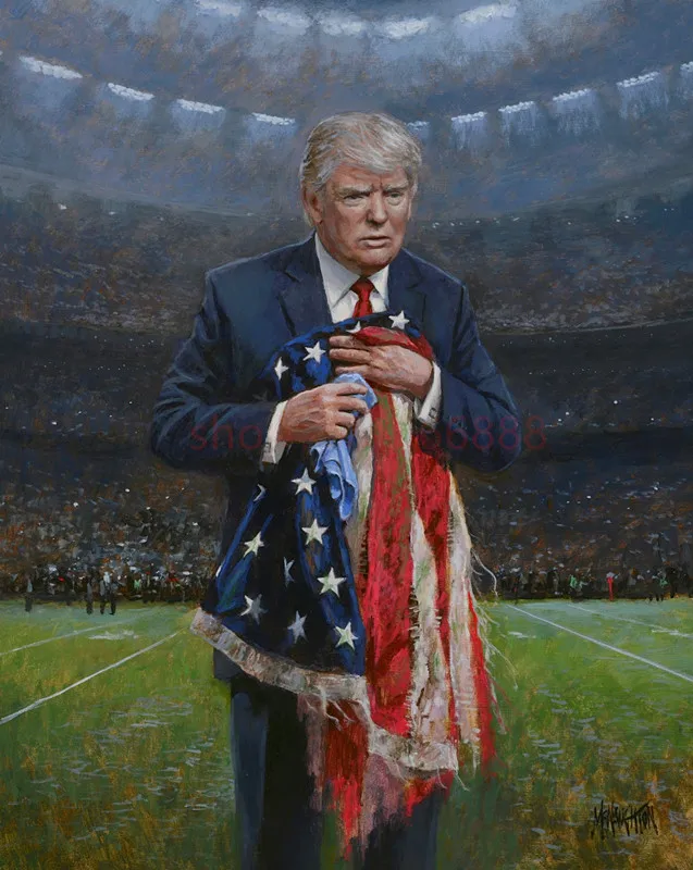 5d алмазная живопись на заказ, наклейки с Дональдом Трампом, Аякс, полный квадрат, вышивка с изображением Иисуса опбергдоса, алмазная вышивка, пейзаж