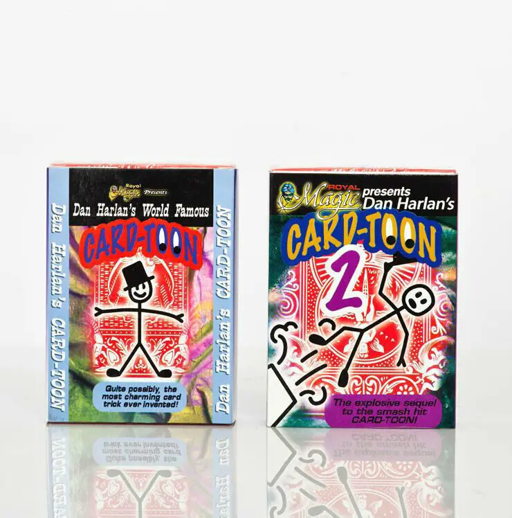 Мультяшная картонная колода игральная карта мультяшный персонаж Волшебный