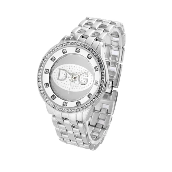 Серебристый Reloj Mujer, женские модные роскошные часы, Relogio, нержавеющая сталь, высокое качество, стразы, женские часы, горячая распродажа, Kobiet Zegarka - Цвет: Серебристый