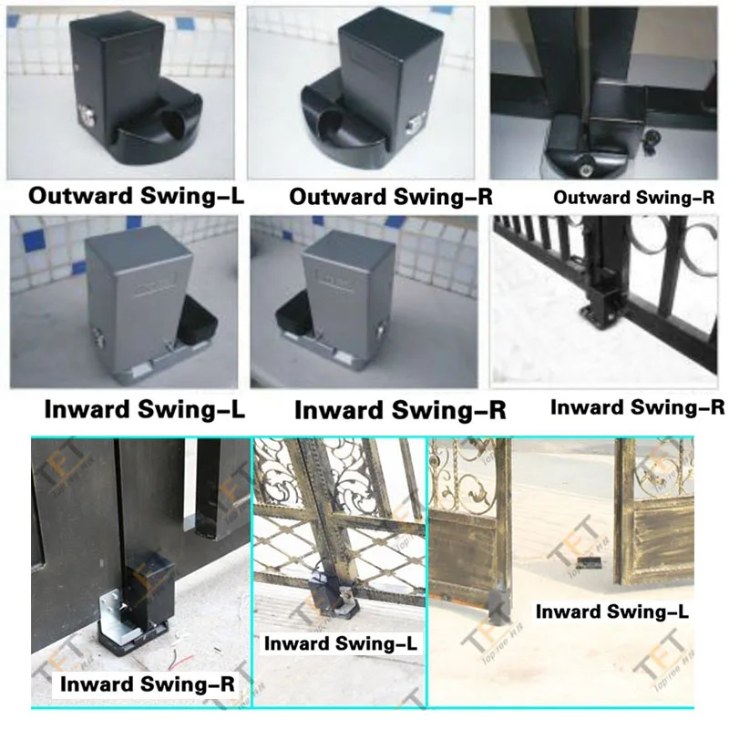 

Architectural Series Heavy-Duty Single Automatic Swing Gate Opener Kit for Swing Gates Up to 880 lbs