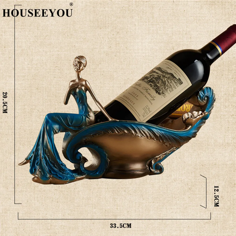 Роскошная Винная стойка в европейском стиле держатели для винных бутылок ручной