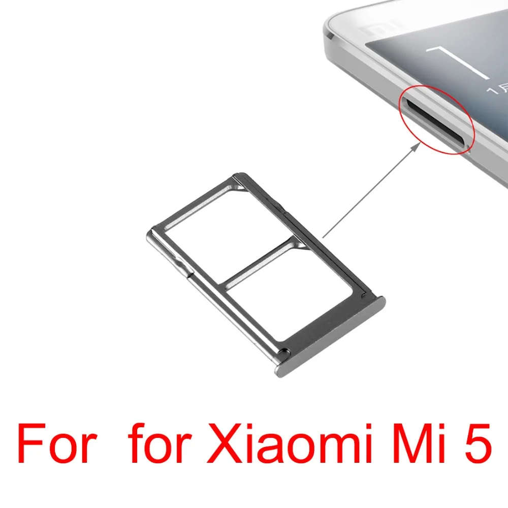 Лоток для SIM и SIM/TF карт для Xiaomi mi Max 2 \ Red mi Note 4 \ Note 4X \ 4X \ 5 Plus \ Note 5 \ 5 \ mi 5