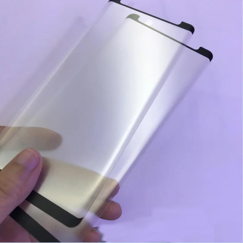EXUNTON 3D матовое закаленное стекло для samsung Galaxy Note 9 матовый чехол с защитной пленкой