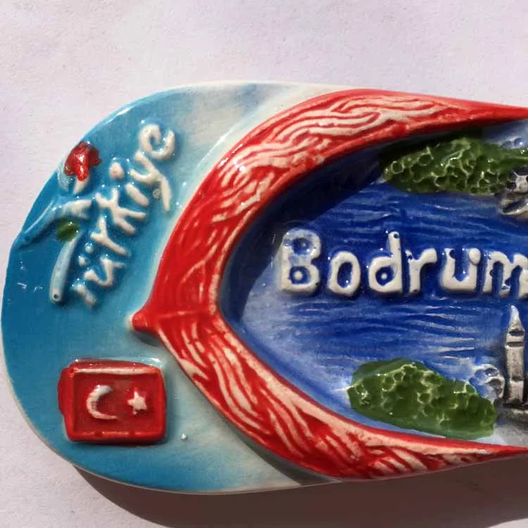Турция Bodrum сувениры для путешествий стерео декорации керамика тумблер дом
