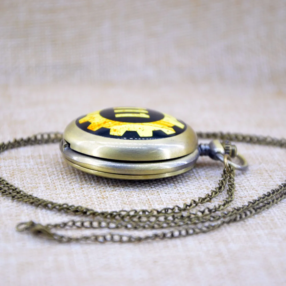 New Arrivals Bronze 111 Steampunk Quartz Pocket Watch Analog Pendant Necklace Mens Womens &amp Fob Watches Gifts Big | Наручные часы